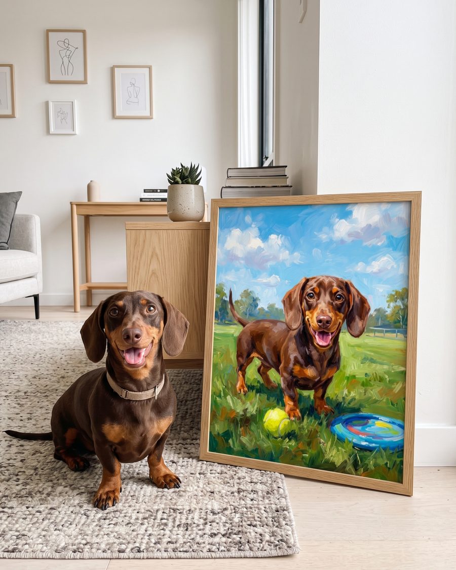 Grace N.'s custom pet portrait
