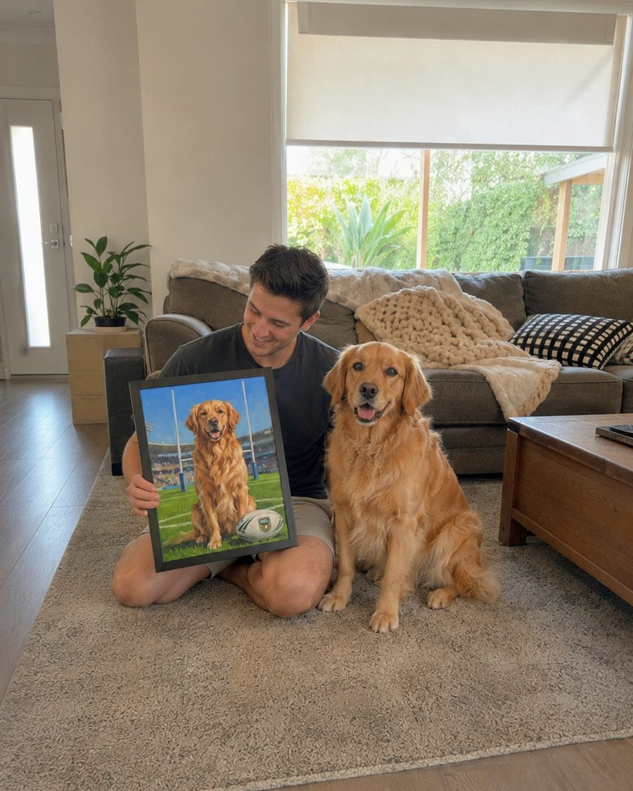 Jake R.'s custom pet portrait