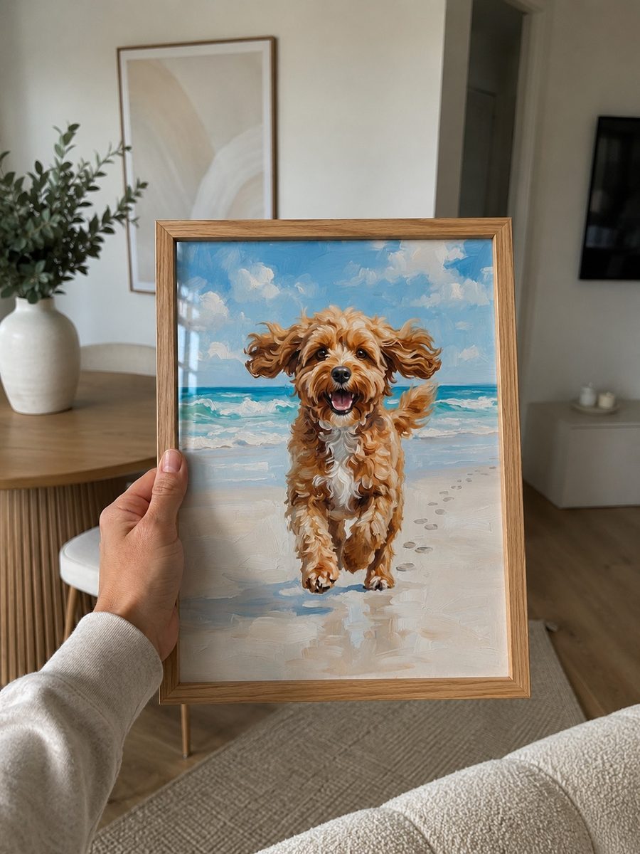 Jessica K.'s custom pet portrait