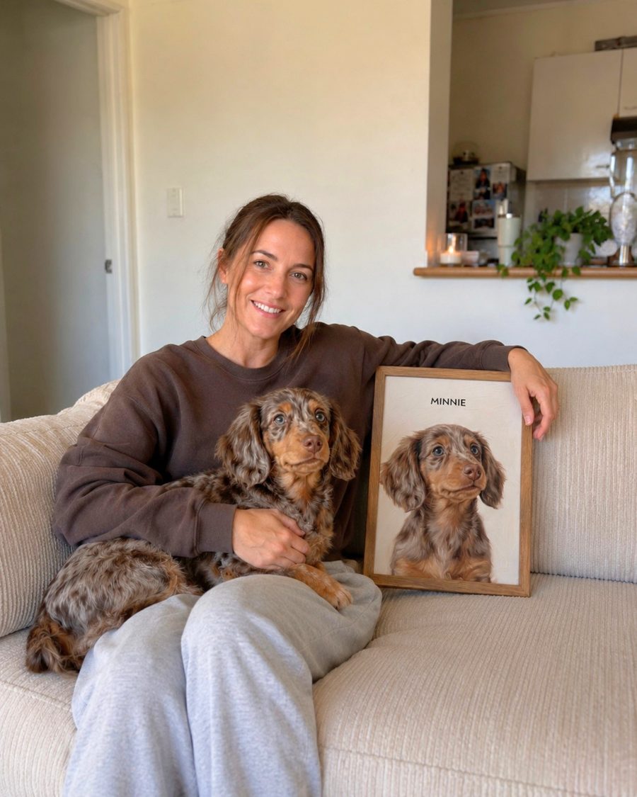 Lily C.'s custom pet portrait